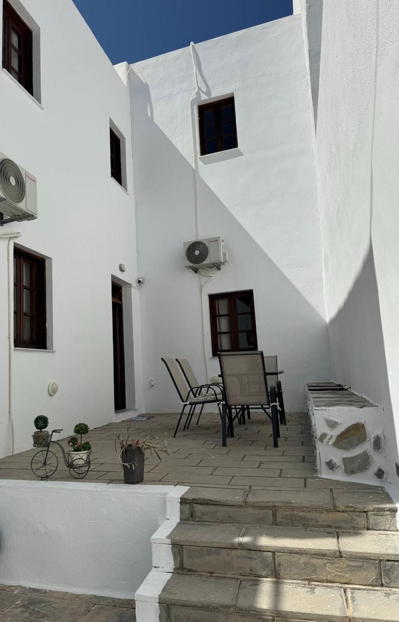 Fedra Apartments Lindos Bagian luar foto