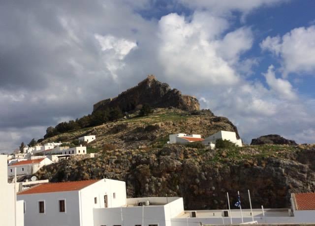 Fedra Apartments Lindos Bagian luar foto