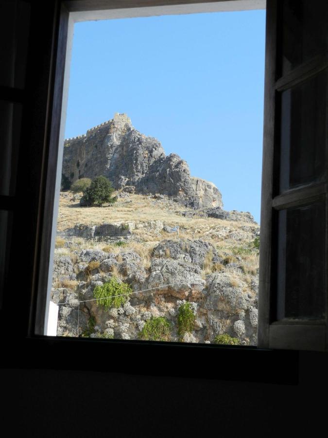 Fedra Apartments Lindos Bagian luar foto